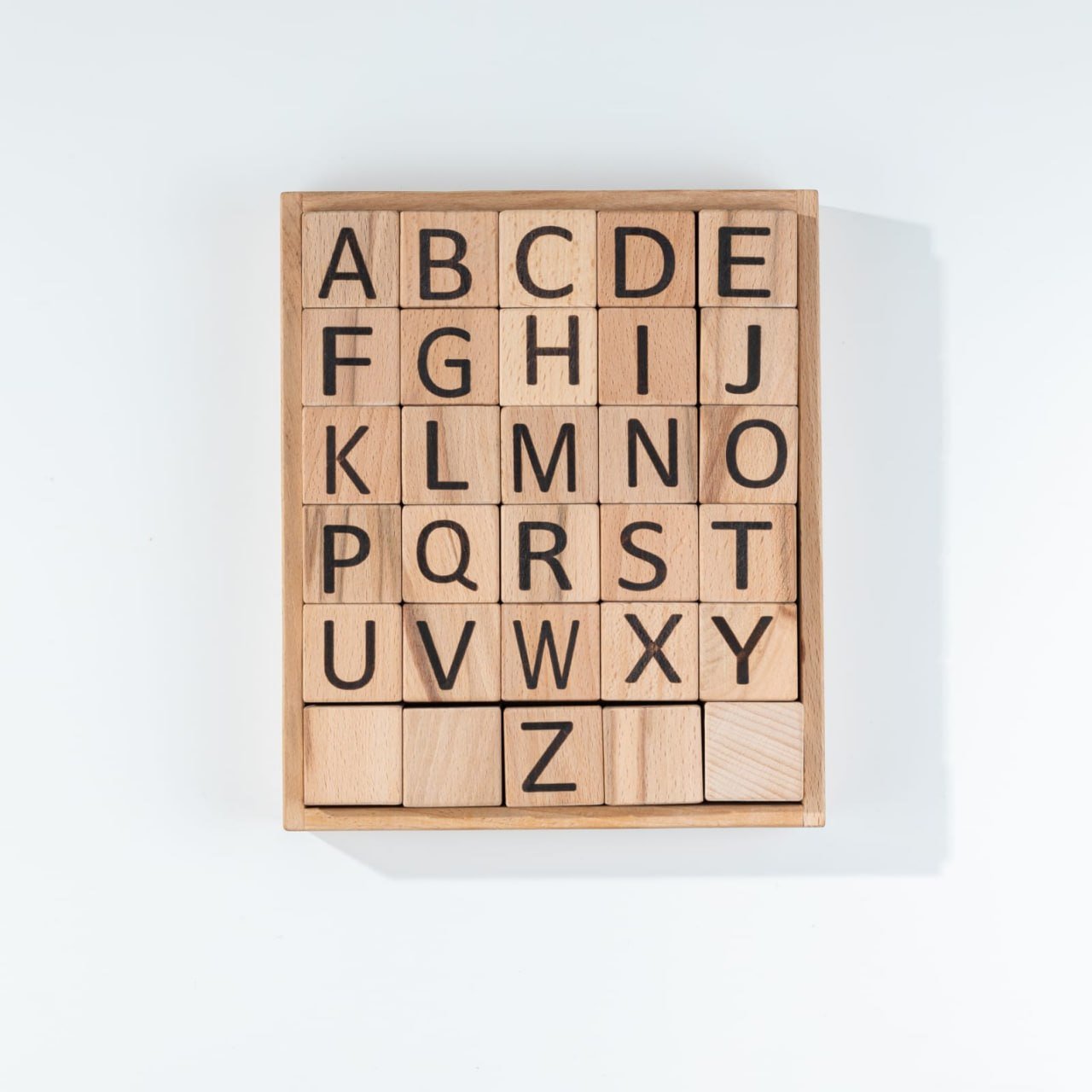 4-in-1 Wooden Learning Block Set