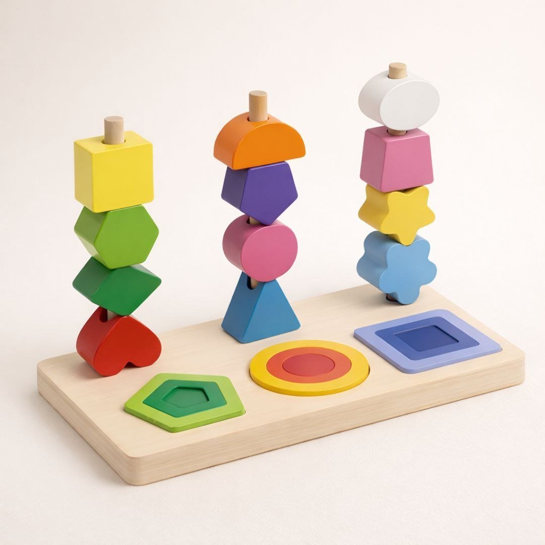 Littlebear Shape Wrapped Activity Toy