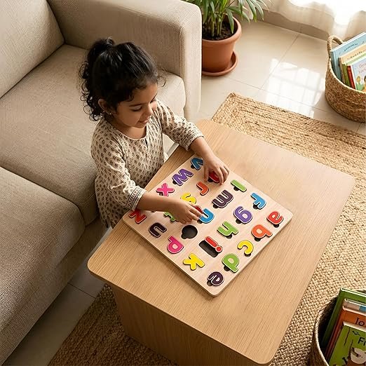Wooden Alphabet Puzzle Set