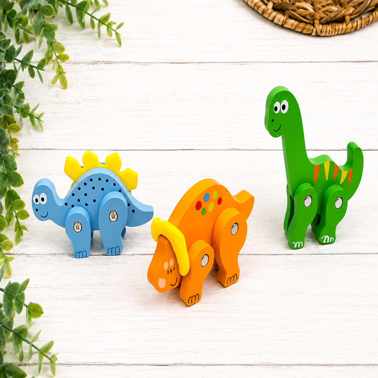 Forest Zoo 3-Piece Combo – Dinosaur Trio
