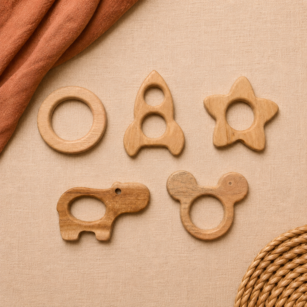 Teether 5-Piece Combo – Explorer Essentials
