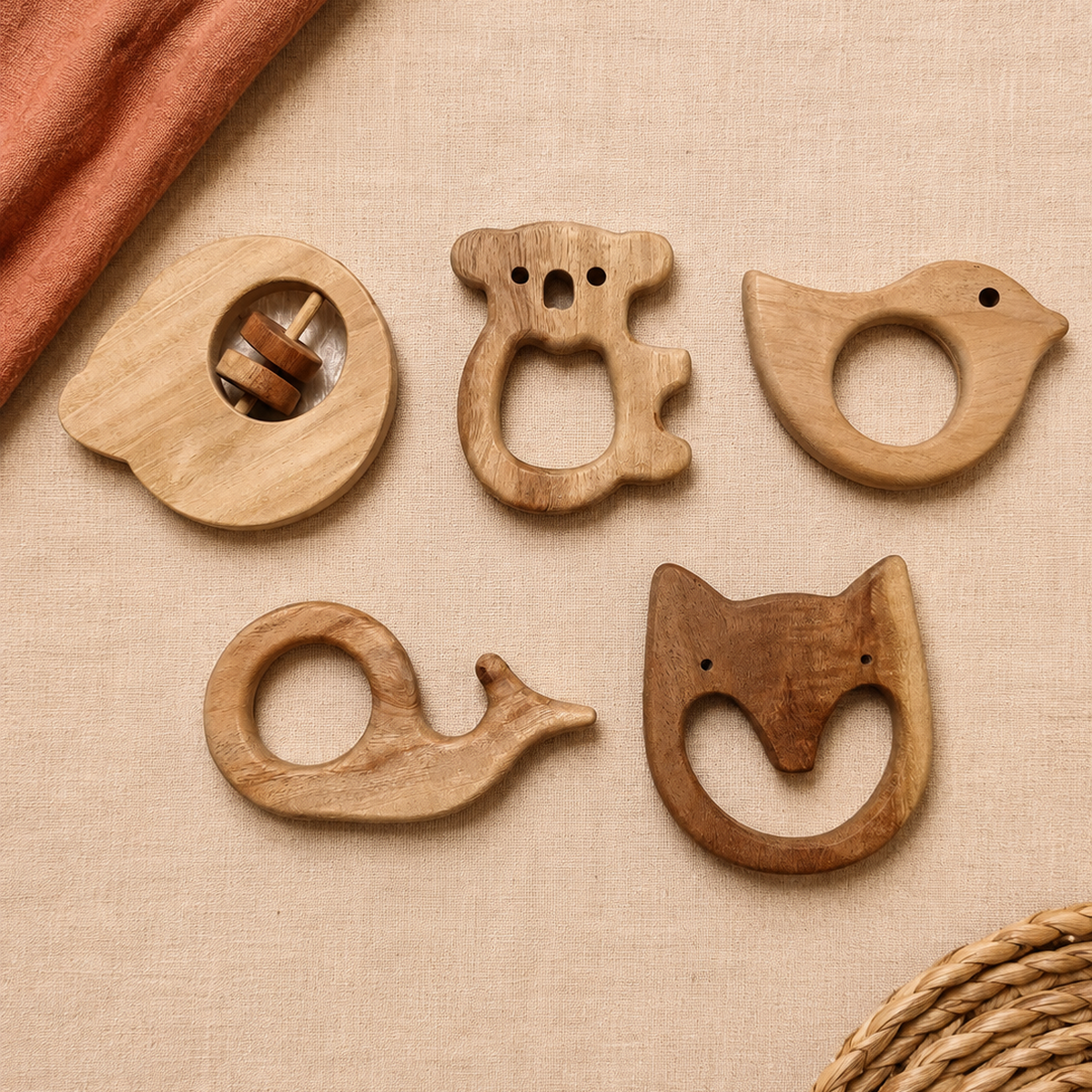 Teether 5-Piece Combo – Explorer Essentials